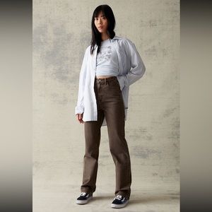 PacSun Brown 90’s Boyfriend Jeans